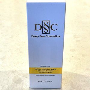 DEEP SEA DEAD SEA MOISTURIZING CREAM-NORMAL TO OILY SKIN-1.7 oz/50 ml-NEW-SEALED